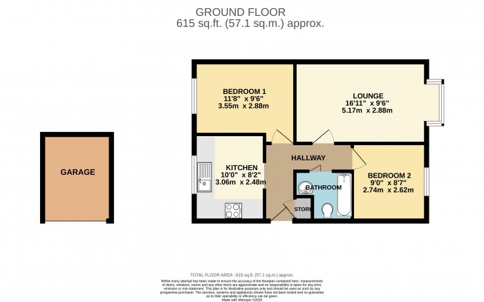 Floorplan for Acer Court, Lincoln