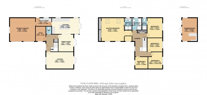 Floorplan for Mulberry Way, Saxilby