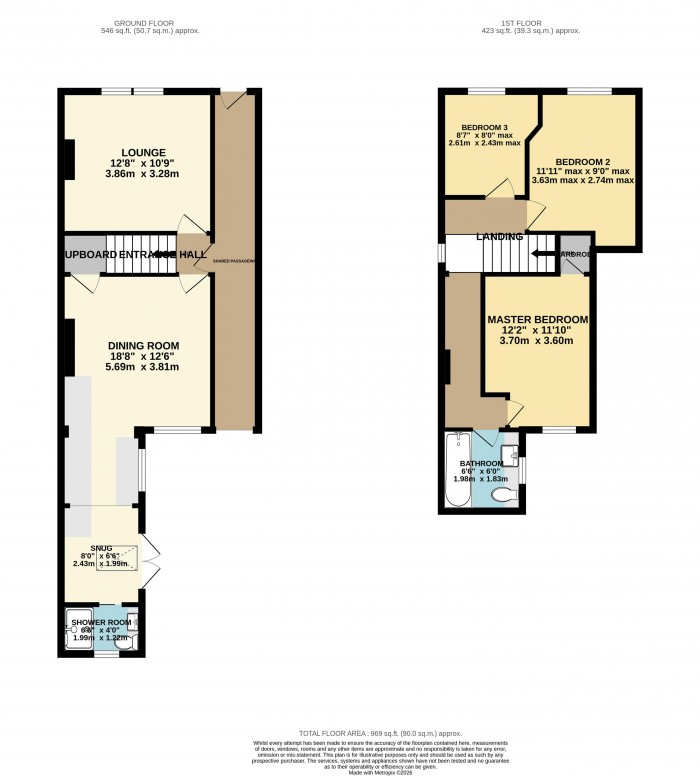 Floorplan for Mill Road, Lincoln