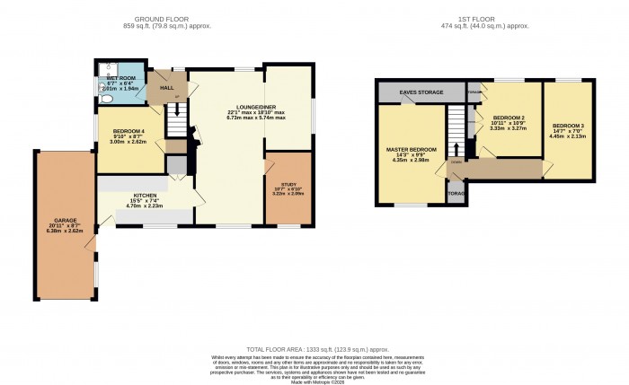 Floorplan for Ash Grove, Cherry Willingham, Lincoln