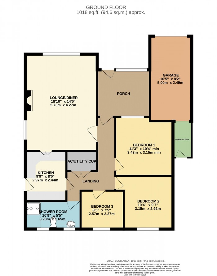 Floorplan for Prebend Lane, Welton, Lincoln