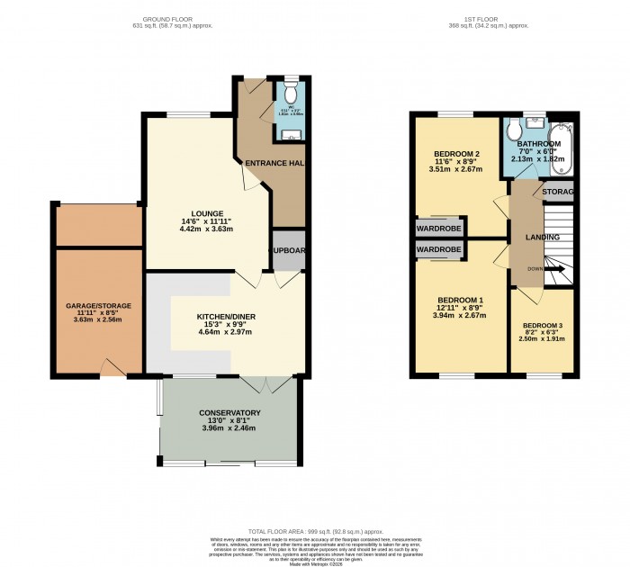 Floorplan for Flavian Road, Lincoln