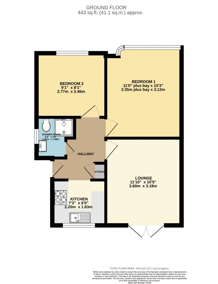 Floorplan for Boultham Park Road, Lincoln