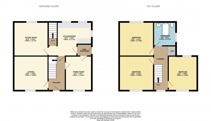 Floorplan for West Street, Winterton