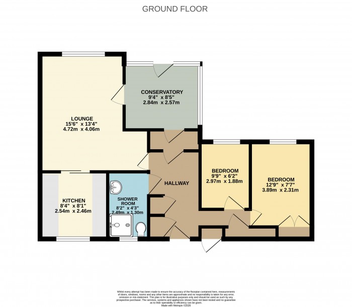 Floorplan for Wareham Court, Barnstaple Road, Scunthorpe