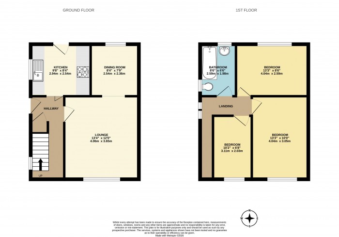 Floorplan for Asterby Road, Scunthorpe