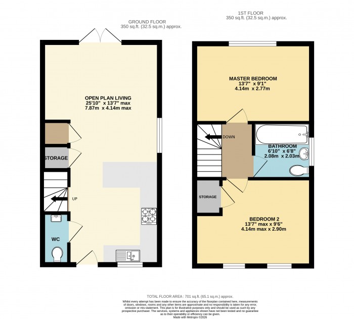 Floorplan for Main Road, Lincoln, Langworth