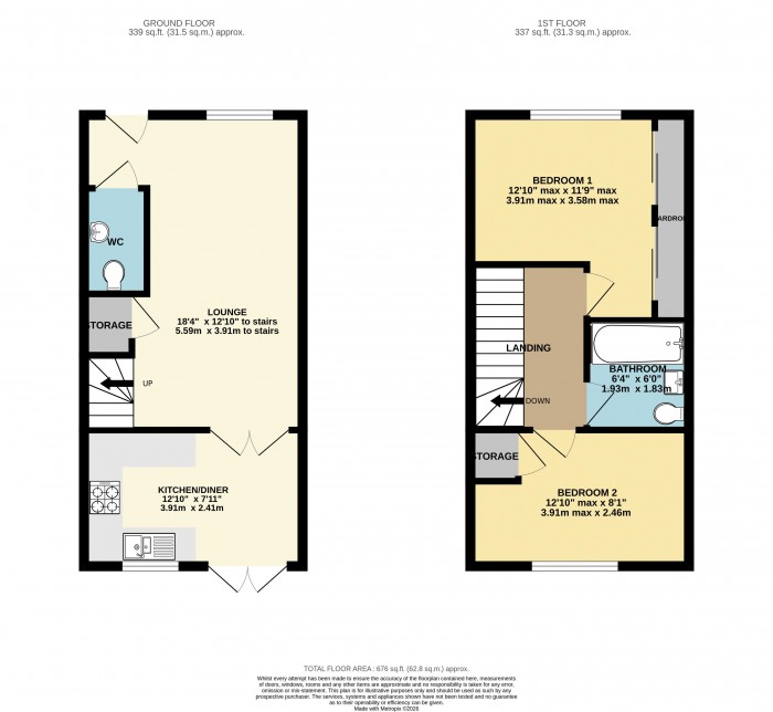 Floorplan for Twell Fields, Welton, Lincoln