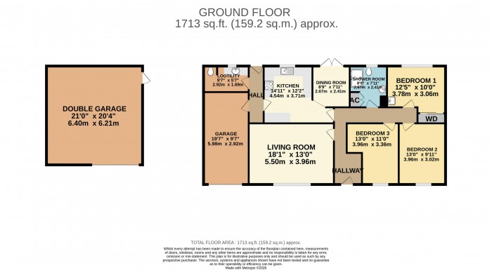 Floorplan for West End, Walcott