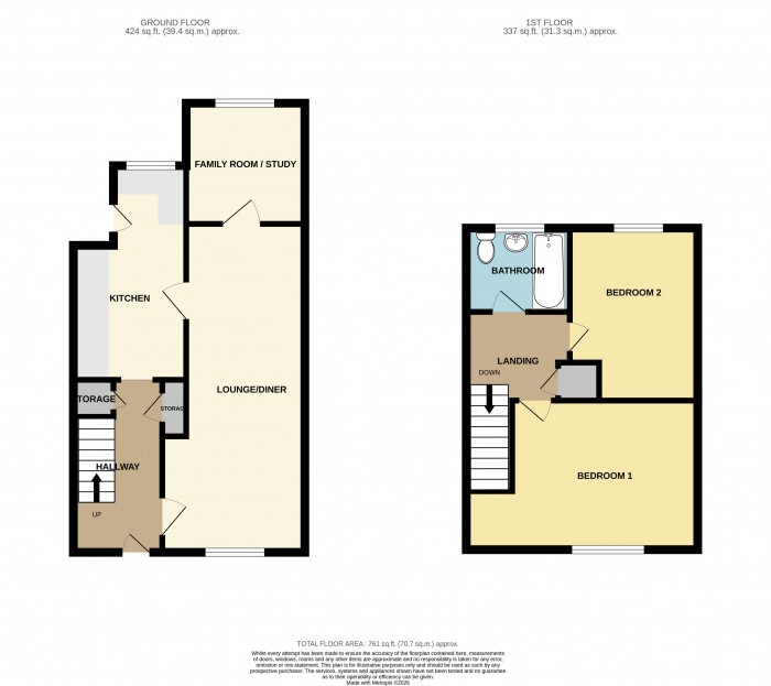 Floorplan for Sherwood Drive, Lincoln