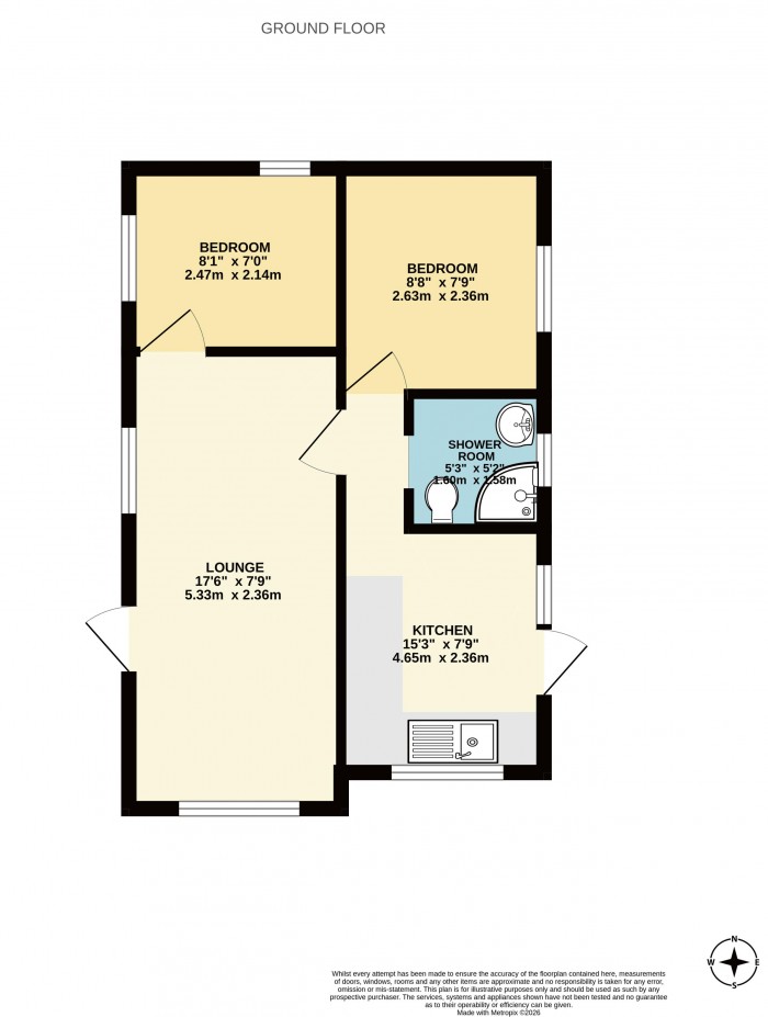 Floorplan for Maple Avenue, Charnwood Park Estate, Scunthorpe