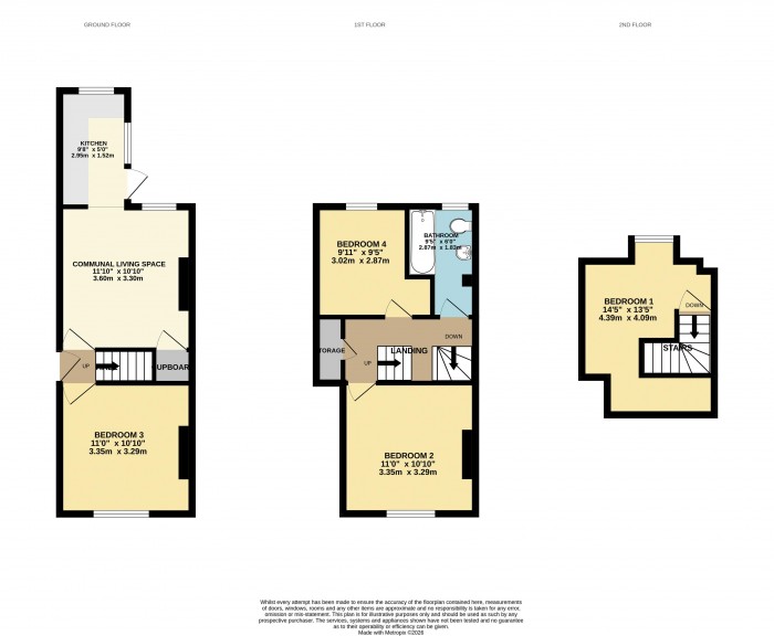 Floorplan for Florence Street, Lincoln