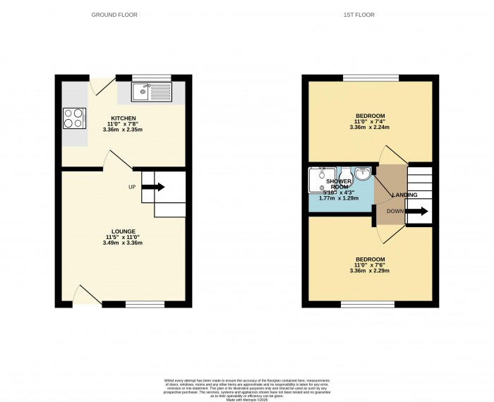 Floorplan for North Street, Winterton