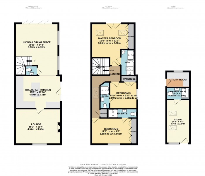 Floorplan for Underhill Cottage, High Street, Scampton