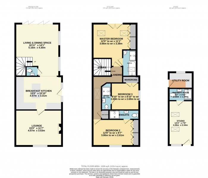 Floorplan for Underhill Cottage, High Street, Scampton