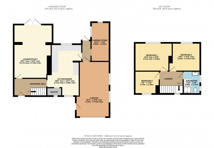 Floorplan for Uffington Avenue, Lincoln