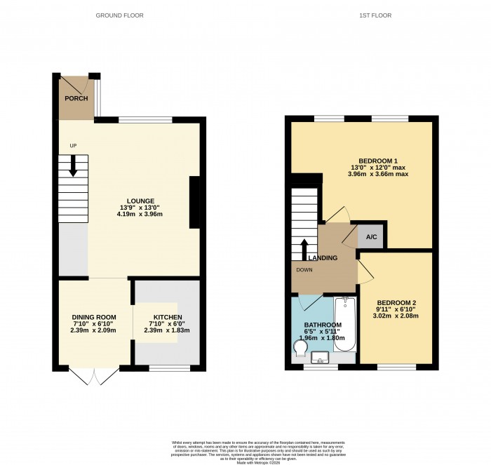 Floorplan for Staffordshire Crescent, Doddington Park, Lincoln