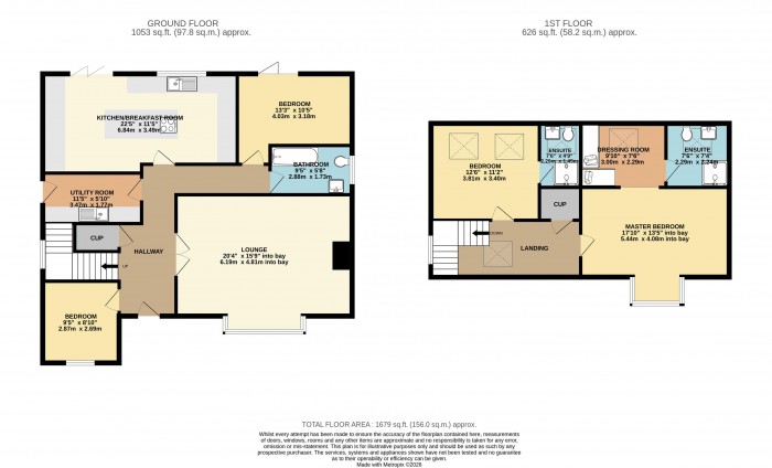 Floorplan for Christophers Meadow, West Butterwick