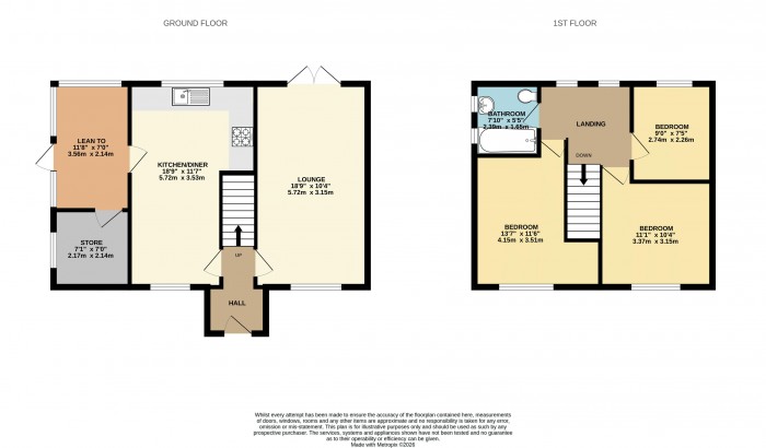 Floorplan for Everest Road, Scunthorpe