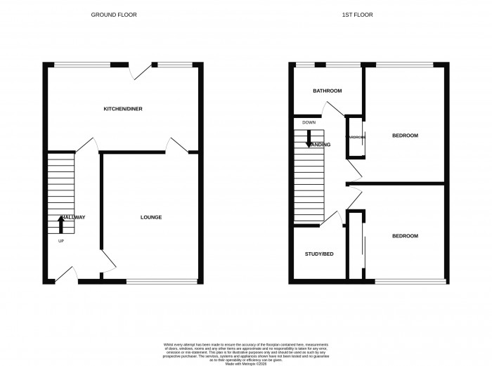 Floorplan for Eusden Court, Lincoln