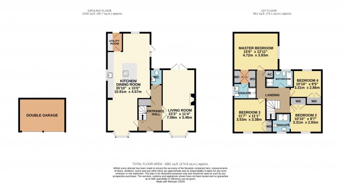 Floorplan for Long Leys Road, Lincoln