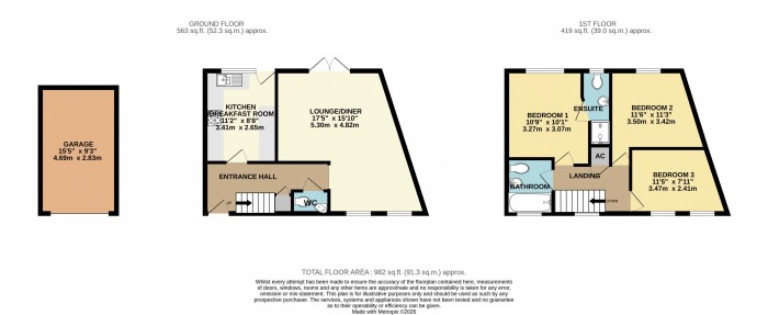Floorplan for Bobbin Lane, Carlton Boulevard, Lincoln