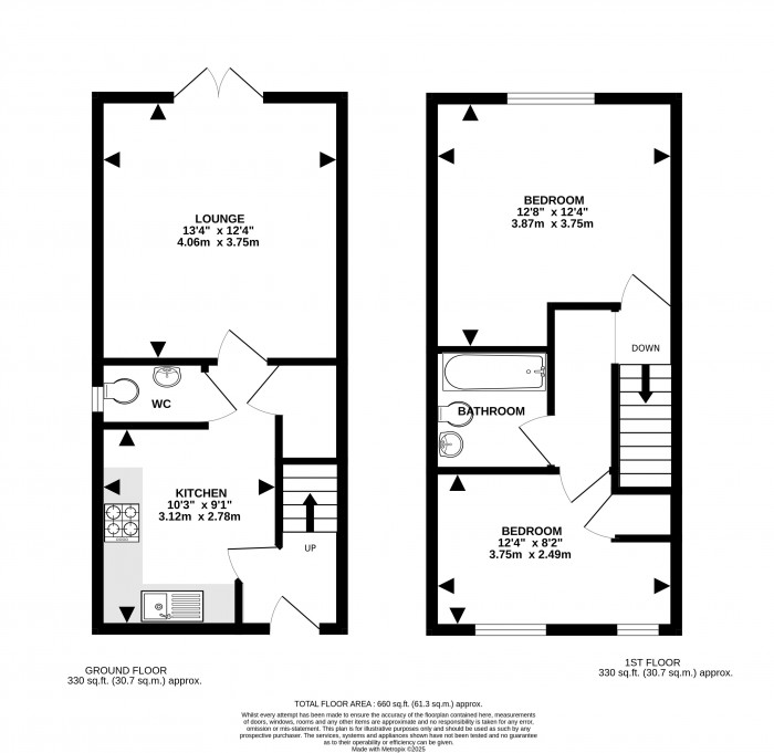 Floorplan for Victoria Street, Lincoln