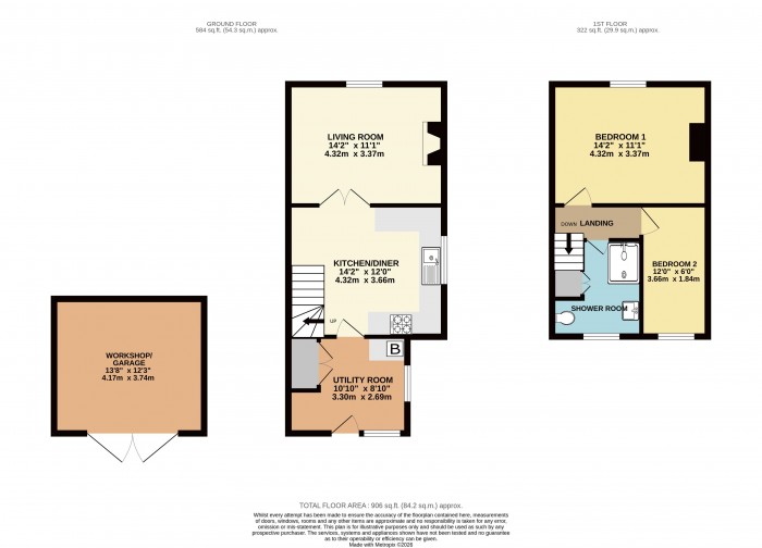 Floorplan for Church Road, Stow, Lincoln