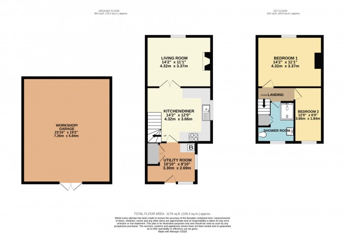 Floorplan for Church Road, Stow, Lincoln