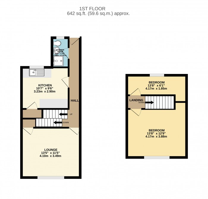 Floorplan for 21a Queen Street, Scunthorpe