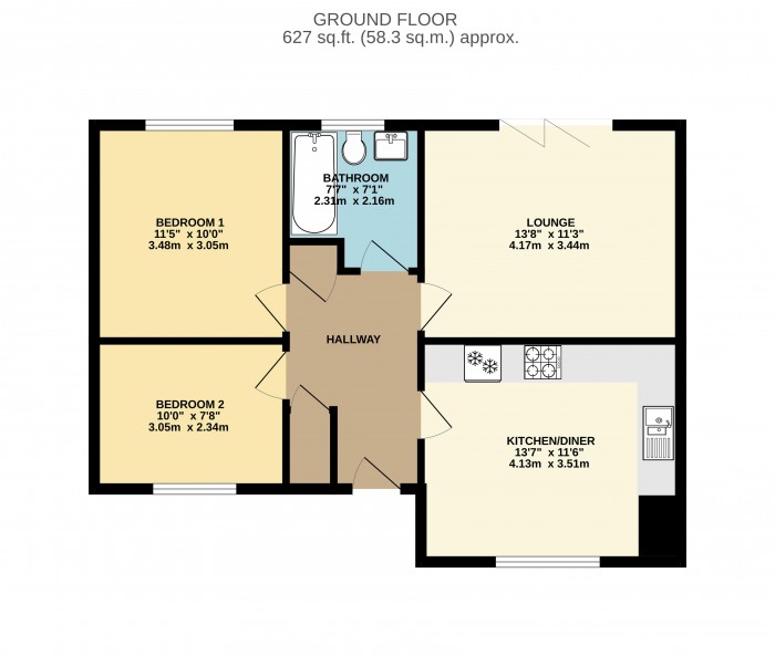 Floorplan for Harvey Park, Welton, Lincoln