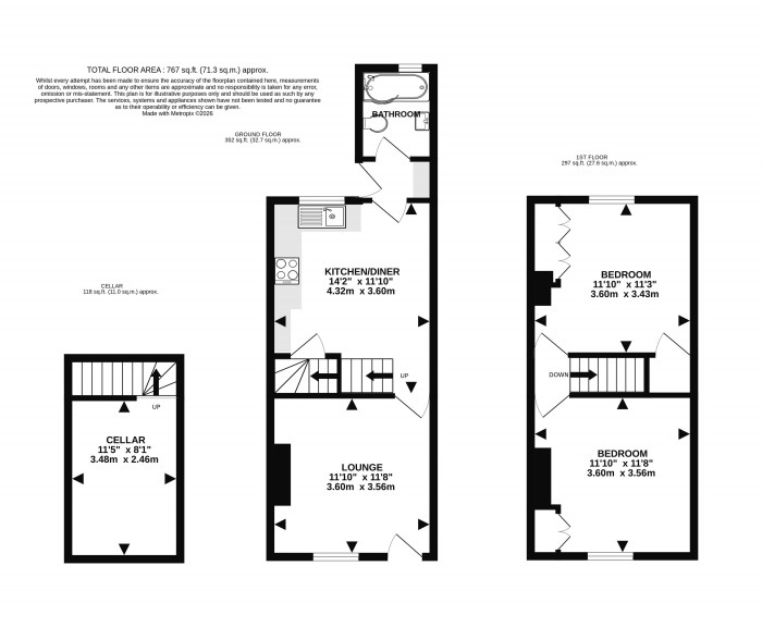 Floorplan for Rasen Lane, Lincoln
