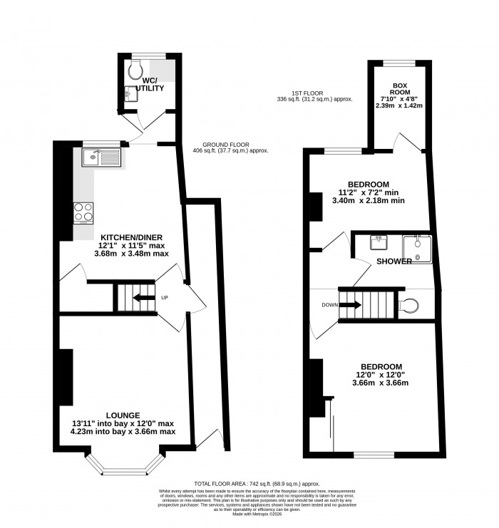 Floorplan for Rasen Lane, Lincoln
