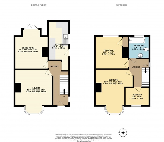 Floorplan for Station Road, Scunthorpe