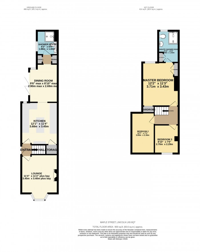 Floorplan for Maple Street, Lincoln