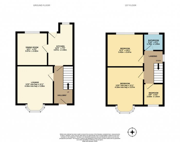 Floorplan for Bruce Street, Scunthorpe