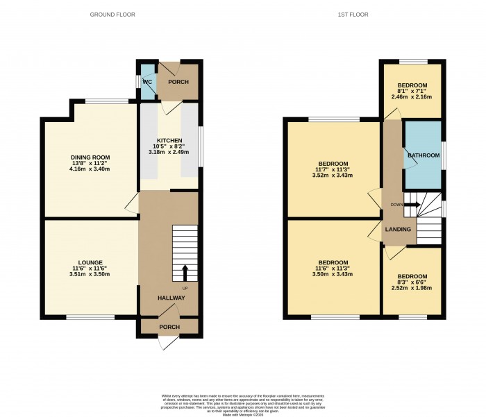 Floorplan for Scotter Road, Scunthorpe