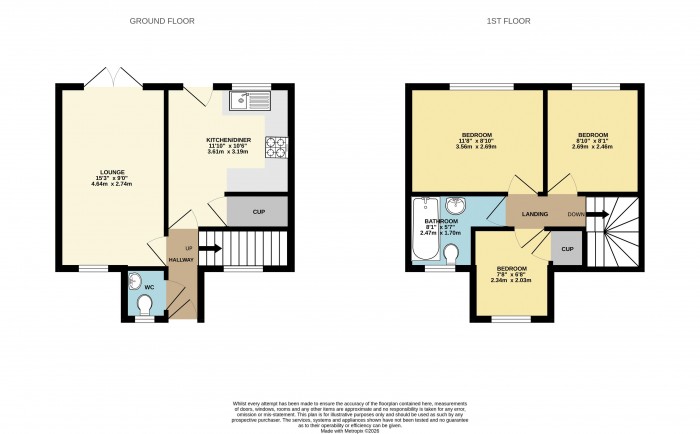Floorplan for Dean Road, Scunthorpe
