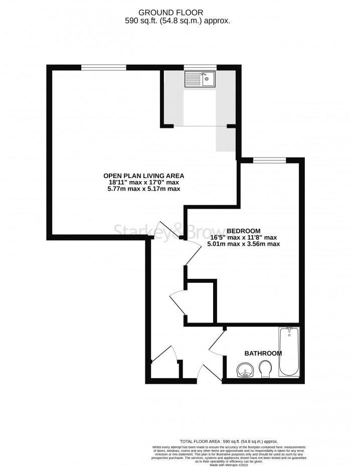 Floorplan for Venables Way, Lincoln