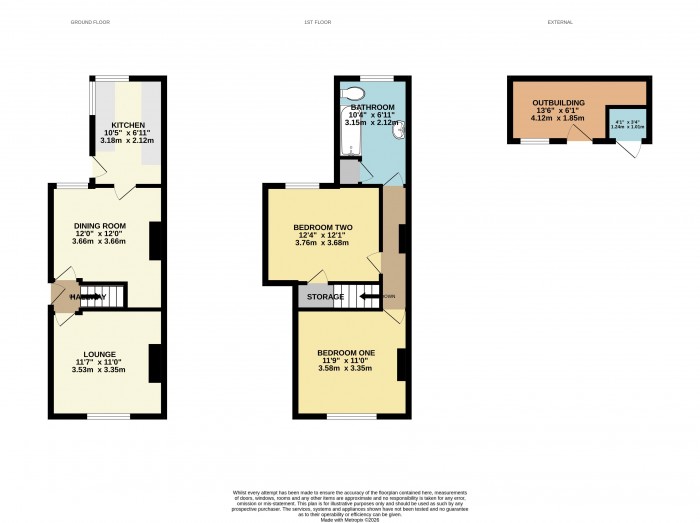Floorplan for Mcinnes Street, Lincoln