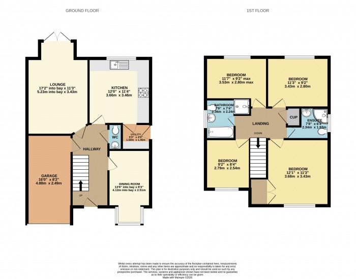 Floorplan for Mulberry Gardens, Scunthorpe
