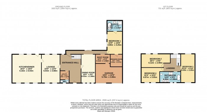 Floorplan for Church Side, Appleby