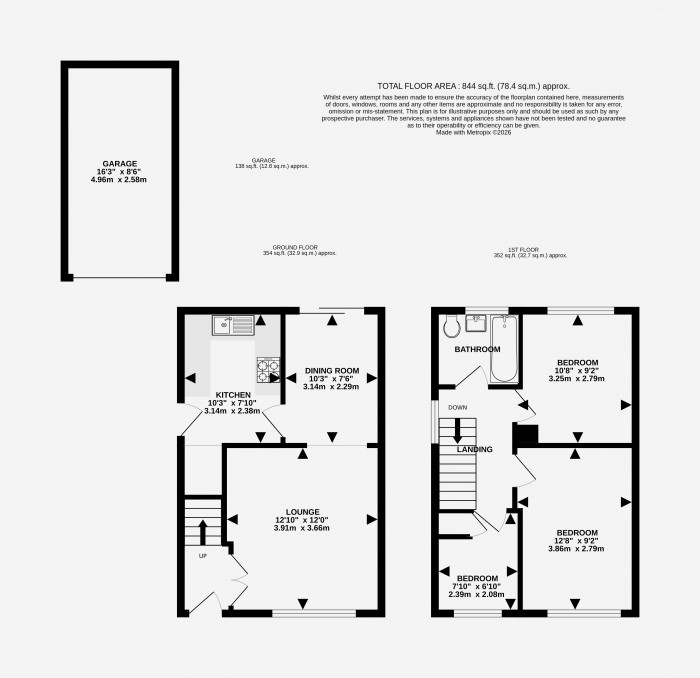 Floorplan for Rivehall Avenue, Welton, Lincoln