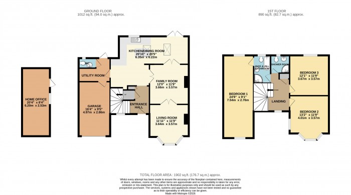 Floorplan for Riseholme Road, Lincoln