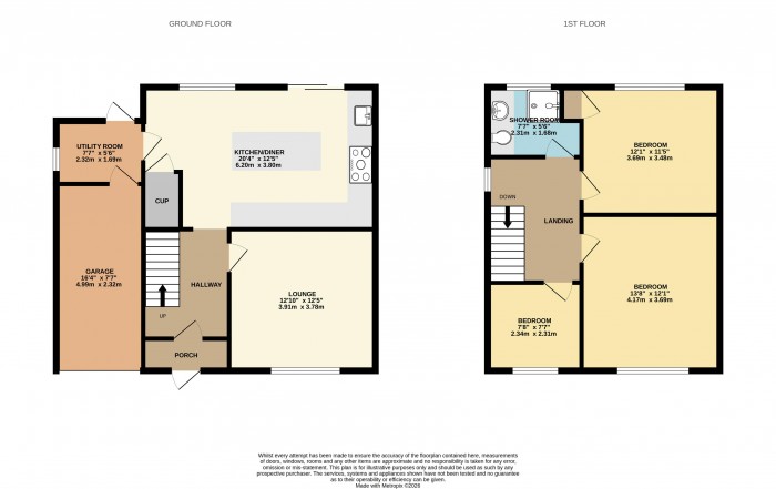 Floorplan for Whitestone Road, Scunthorpe