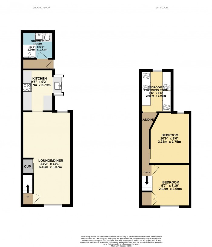 Floorplan for Earlsgate, Winterton