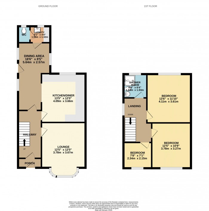 Floorplan for Earlsgate, Winterton