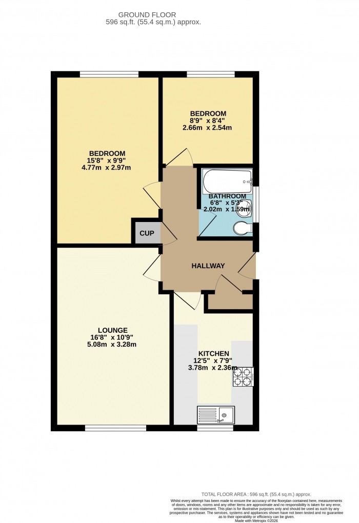 Floorplan for Witham Drive, Burton Upon Stather