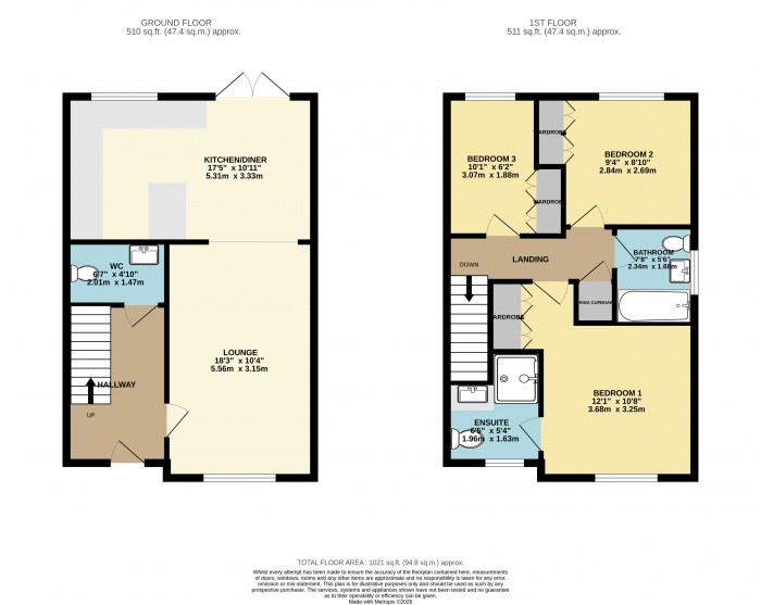 Floorplan for Pollitt Road, Branston, Lincoln