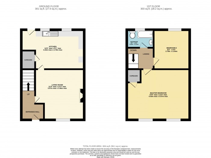 Floorplan for Redbourne Street, Scunthorpe